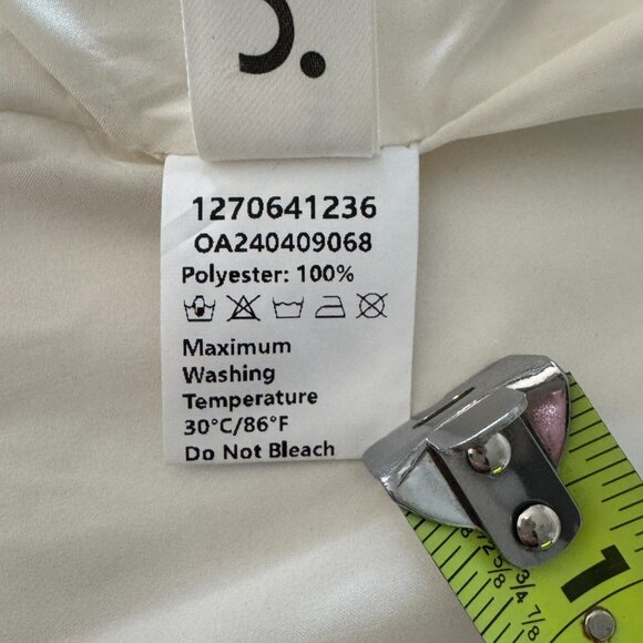 Commense Suit Waistcoat With Pleated Mini Skirt Set  White NWT, Size M - Picture 14 of 16